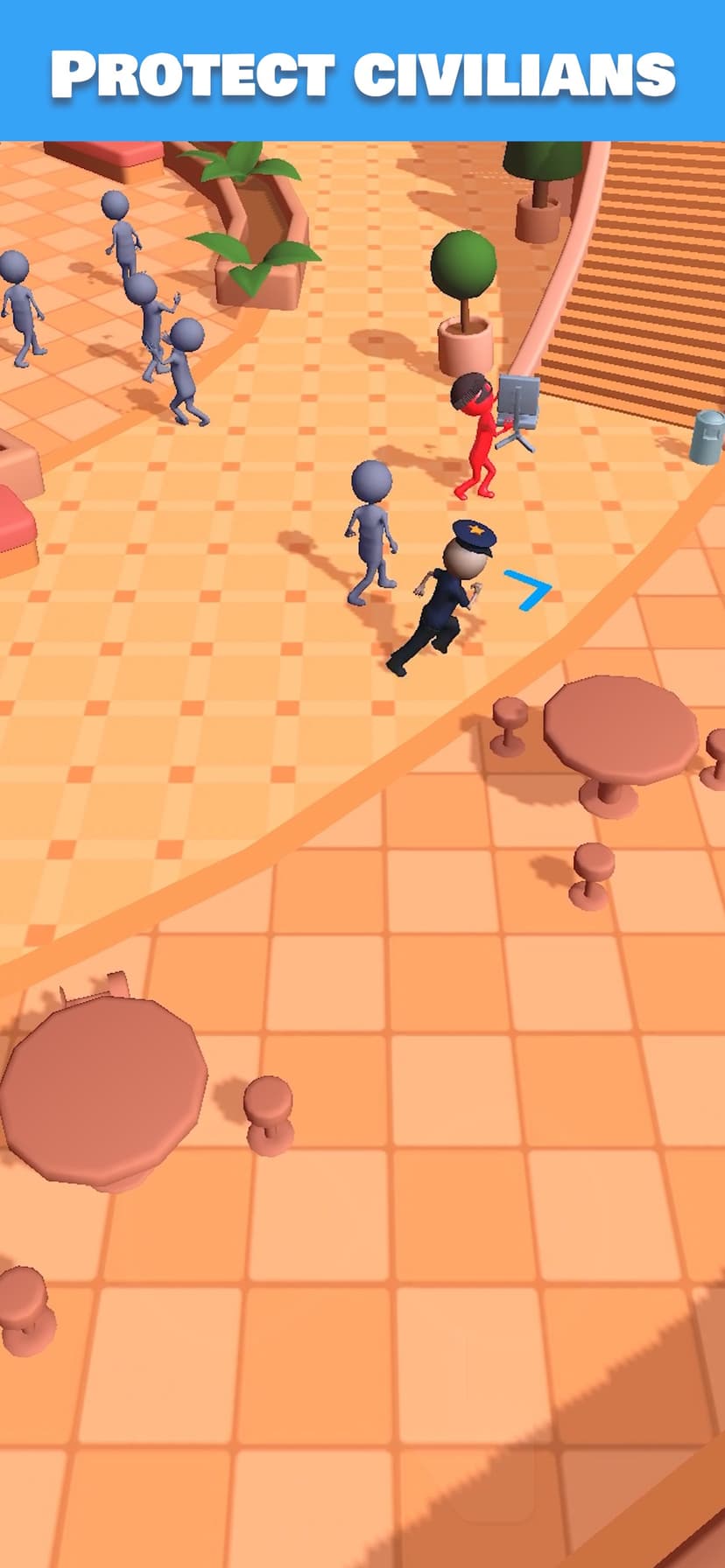 Catch the Thief 3D screenshot 1 - screenshot