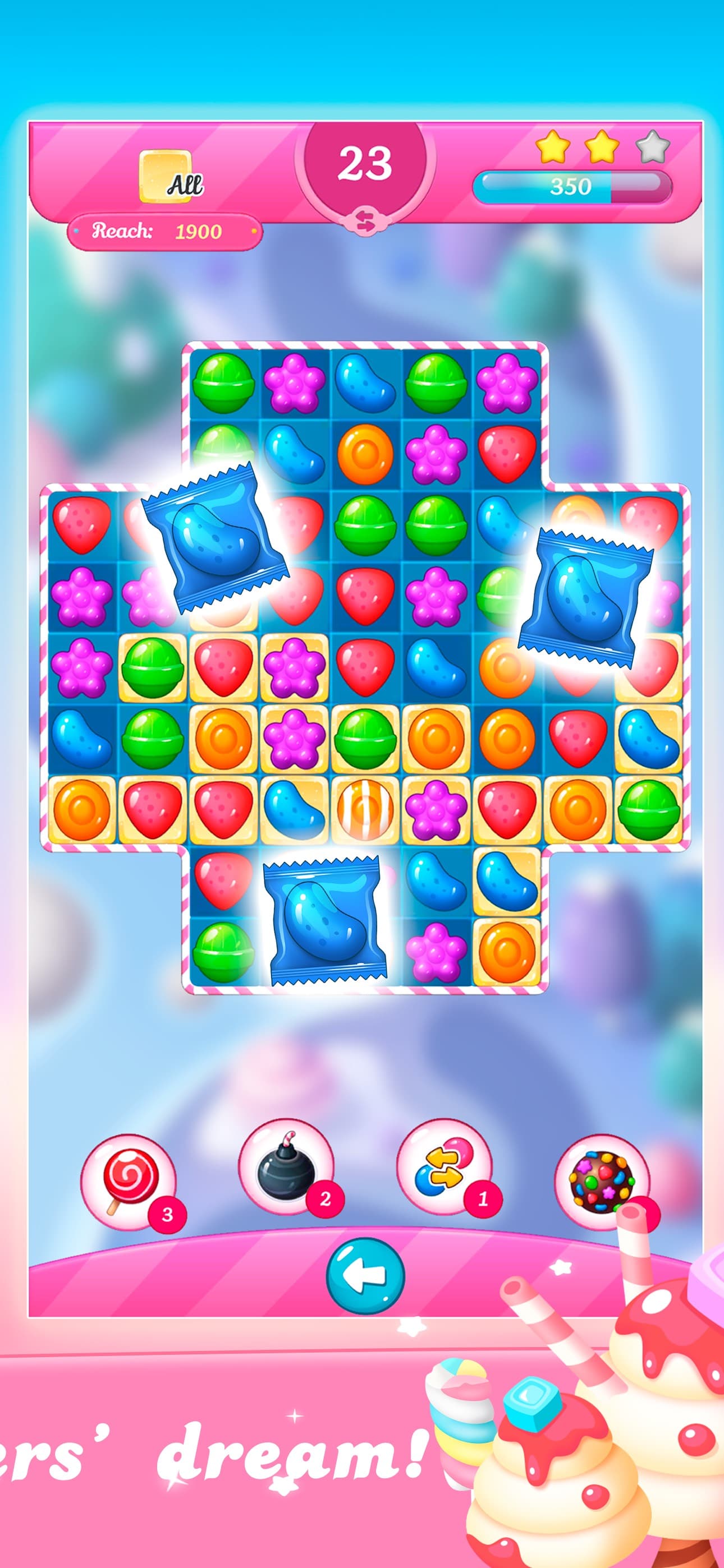 Candy Match 3: Sweet Lands screenshot 5 - screenshot