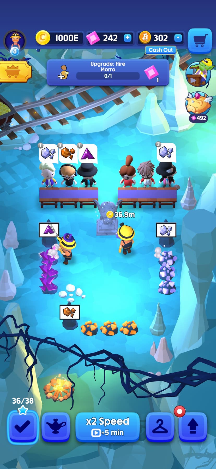 Idle Mine! Tycoon Mining Game screenshot 6 - screenshot