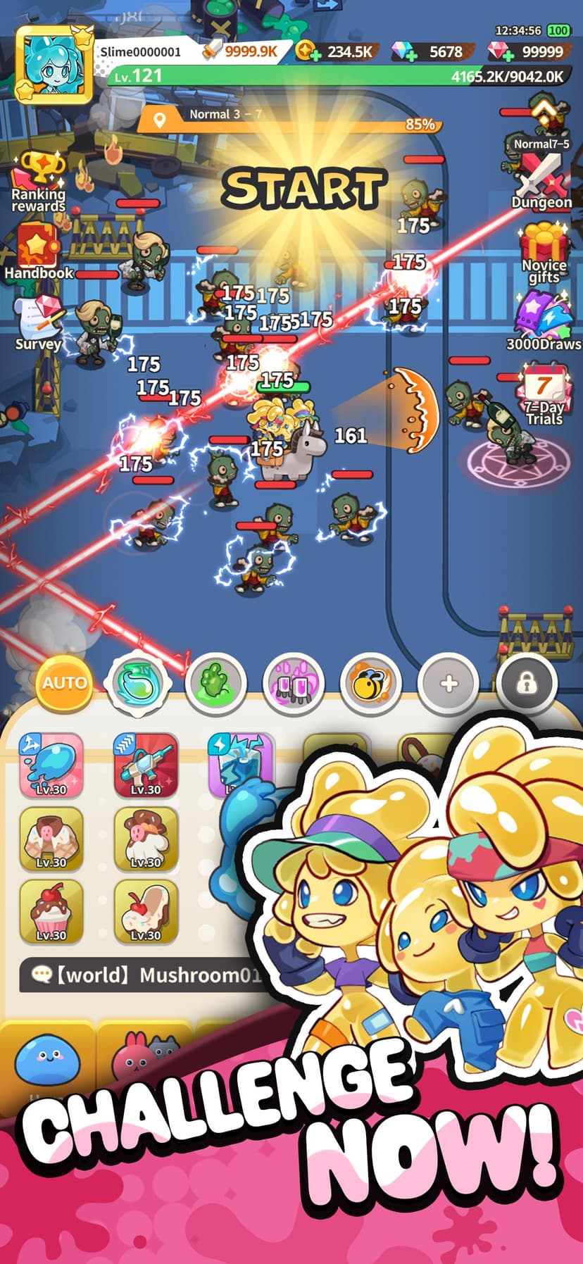 Pew Pew Slime - Idle RPG screenshot 4 - screenshot