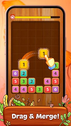 Merge Wood: Block Puzzle screenshot 1 - screenshot