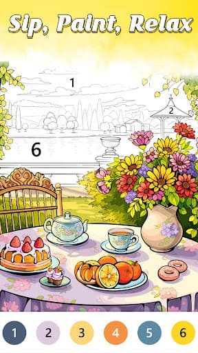 Slow Living Coloring Book screenshot 2 - screenshot