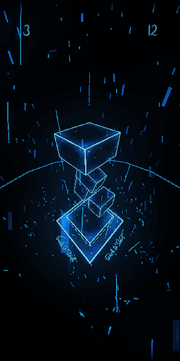 Neon Stack 3D - Stack blocks screenshot 3 - screenshot
