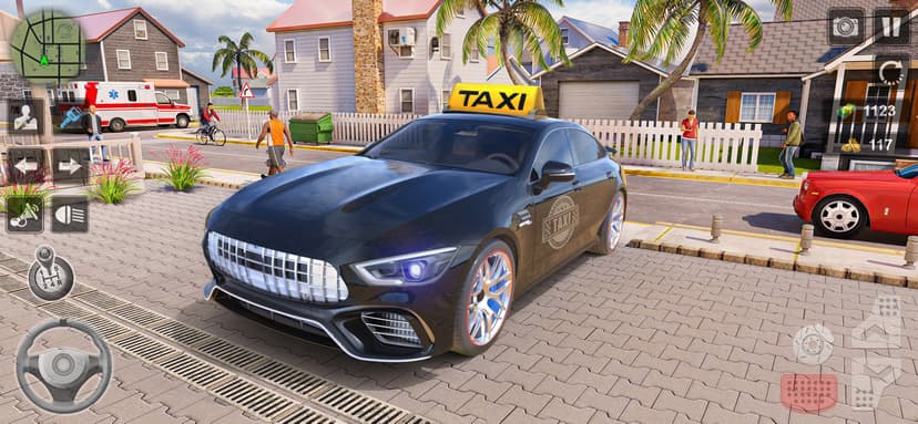 Radio Taxi Driving Game 2021 screenshot 2 - screenshot