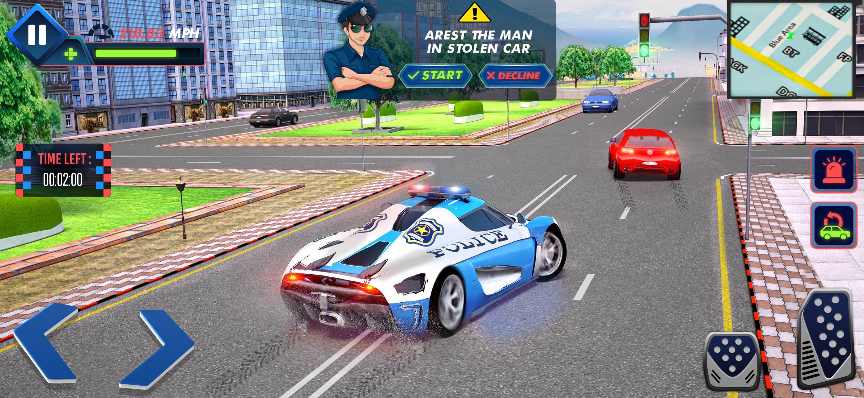 City Police Chase Cop Games 3d screenshot 1 - screenshot