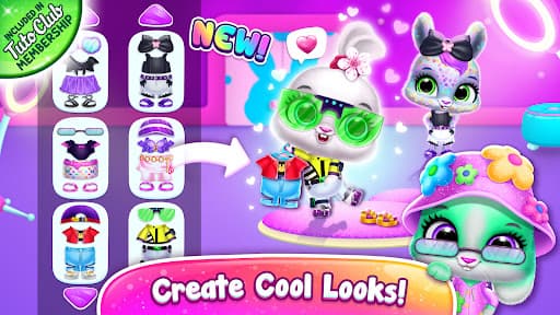 Bunnsies - Happy Pet World screenshot 1 - screenshot