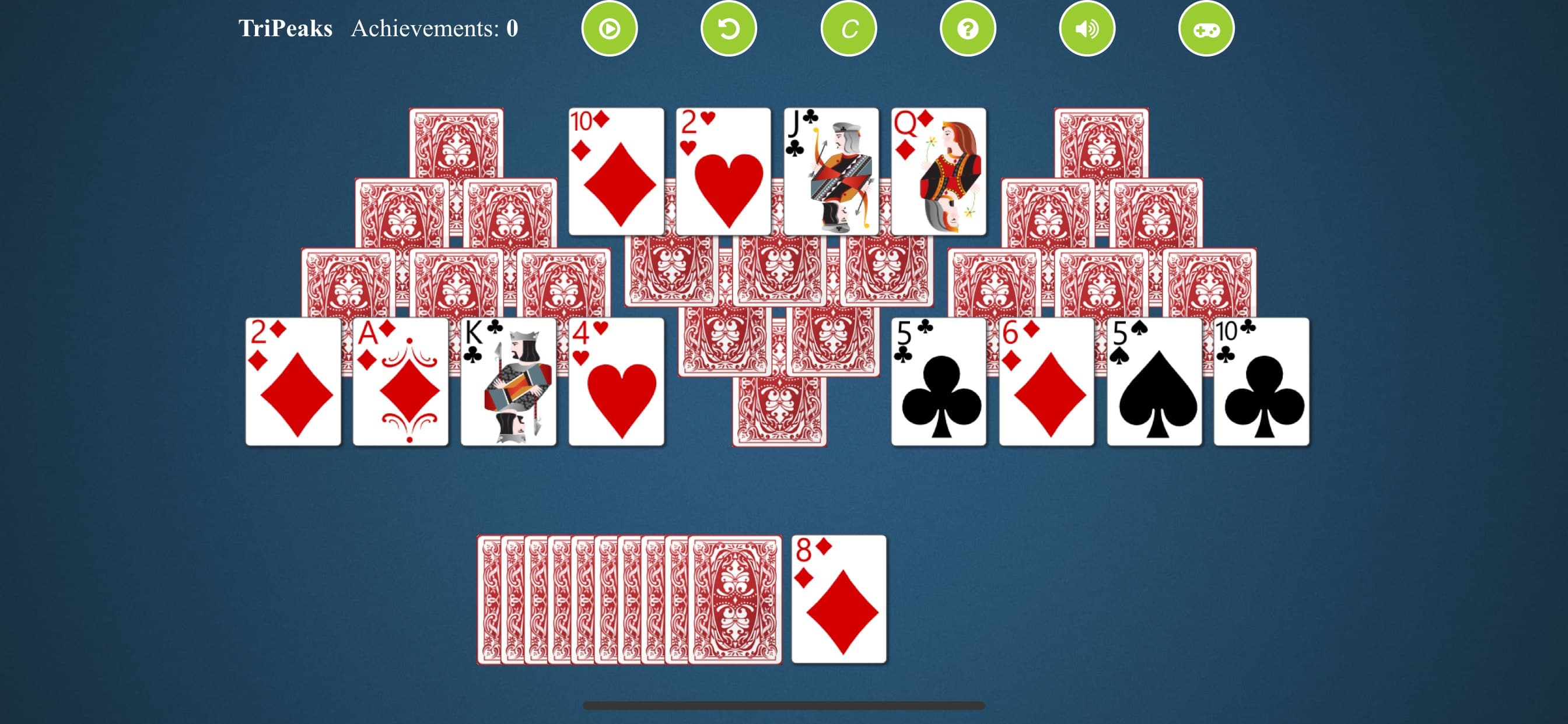 TriPeaks Solitaire X screenshot 3 - screenshot