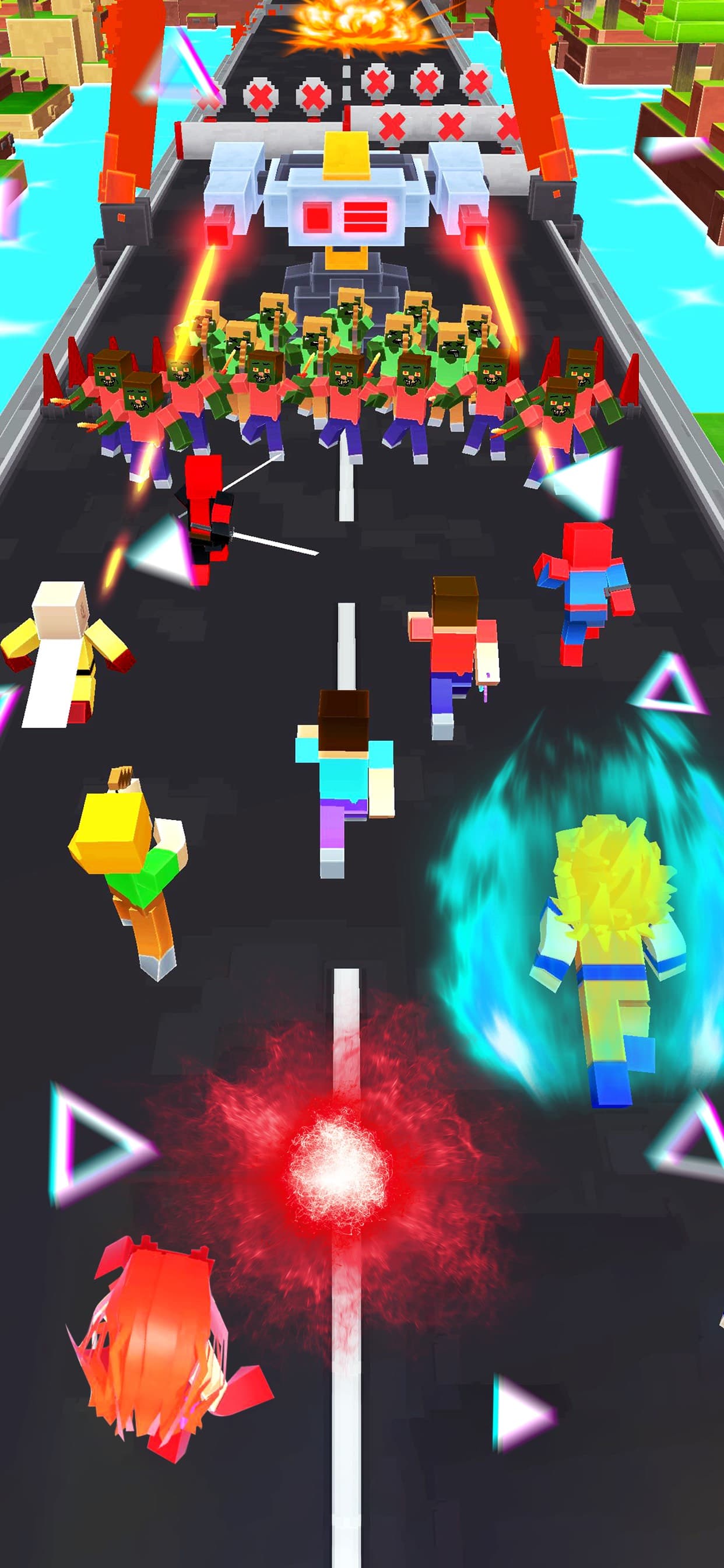 Hero Craft Merge: Run & Battle screenshot 6 - screenshot