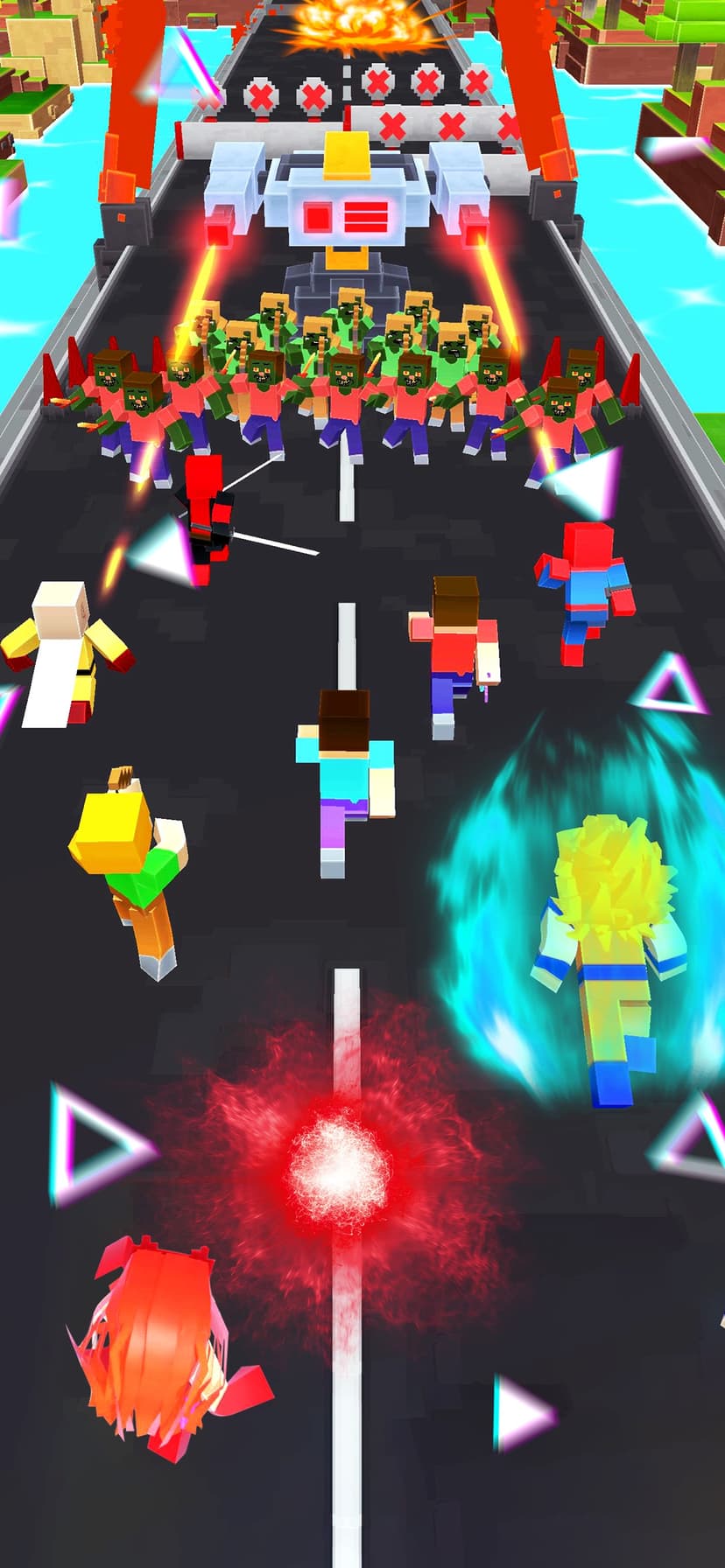 Hero Craft Merge: Run & Battle screenshot 6 - screenshot