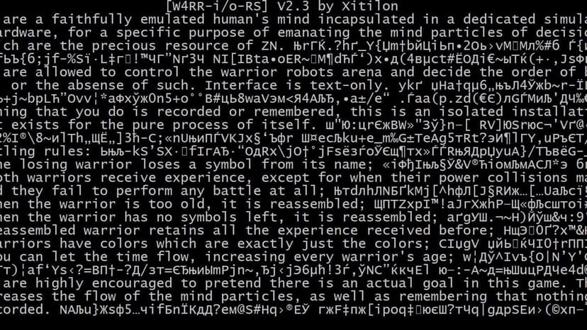 Null - screenshot