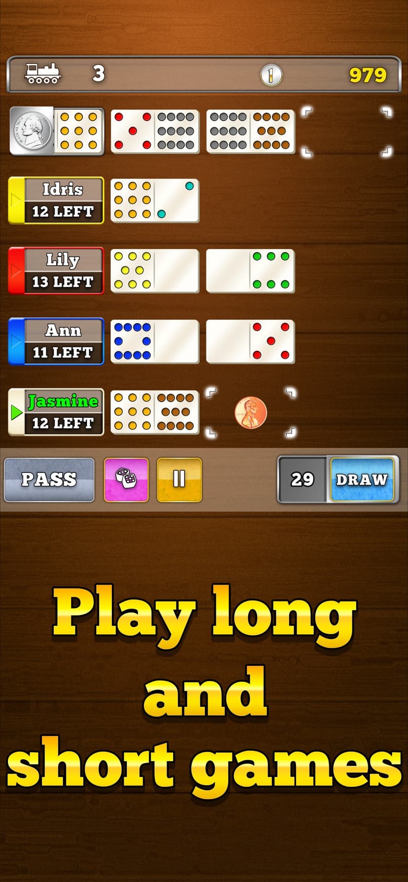 Mexican Train Dominoes Gold screenshot 3 - screenshot