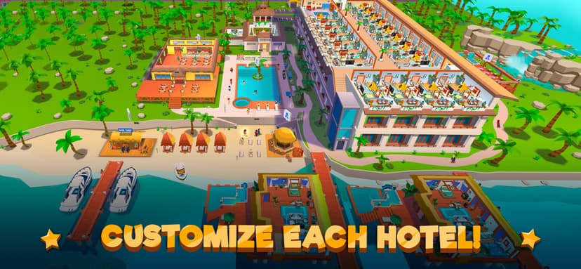 Idle Hotel Empire Tycoon－Game screenshot 3 - screenshot