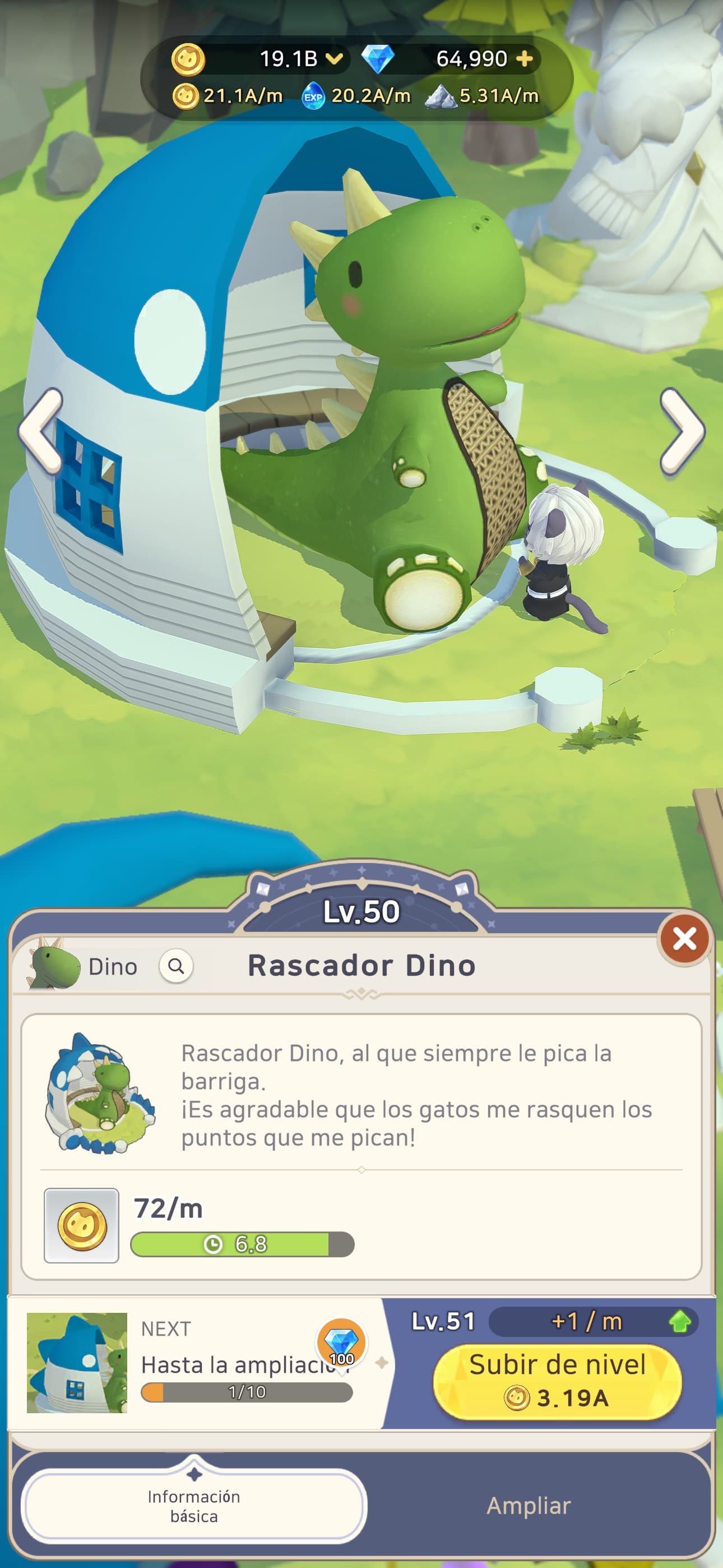 Meow kingdom:cute cat idle rpg screenshot 10 - screenshot