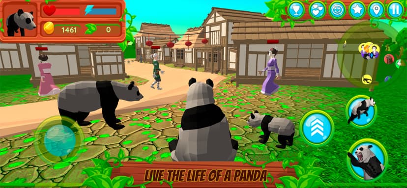 Panda Simulator: Animal Game screenshot 1 - screenshot