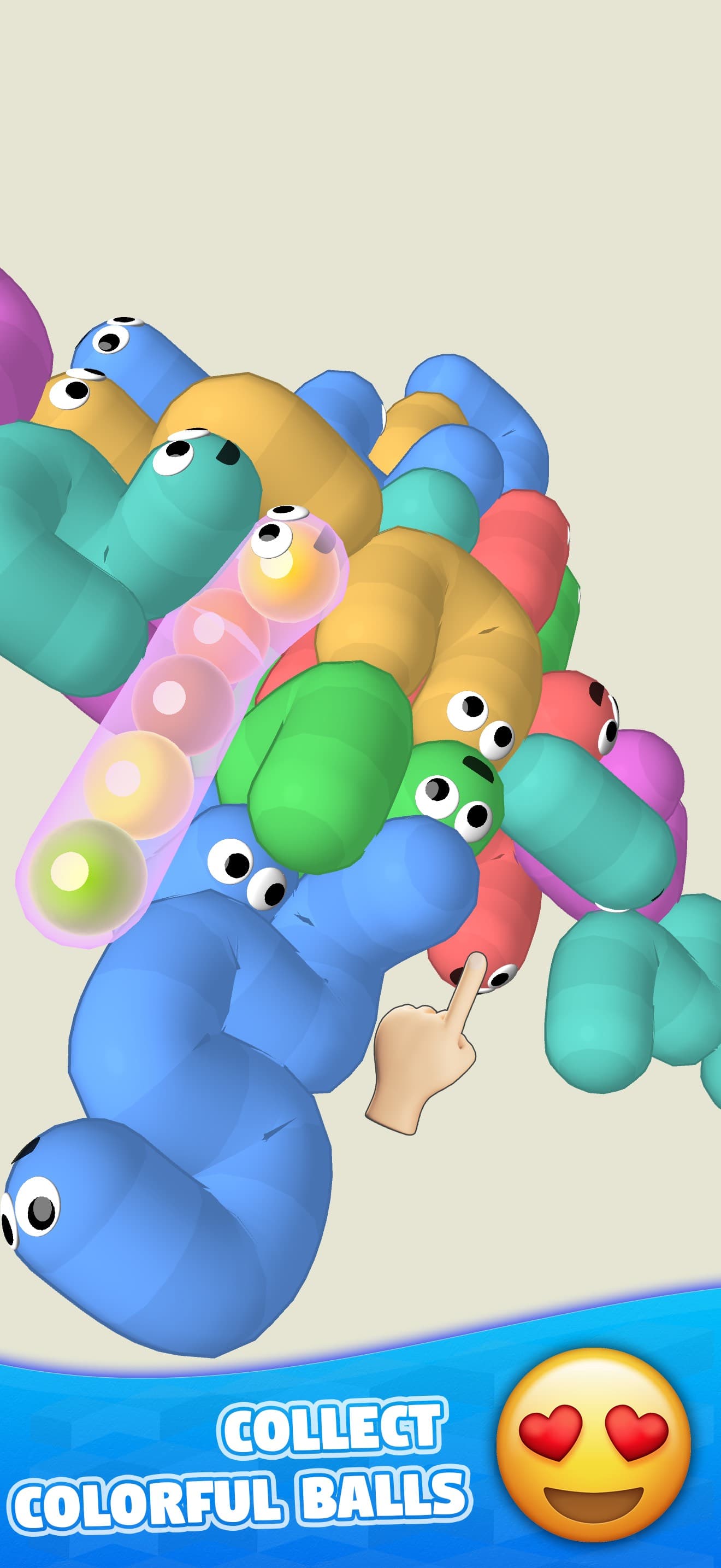 Worm Stack: Tap Away 3D screenshot 4 - screenshot
