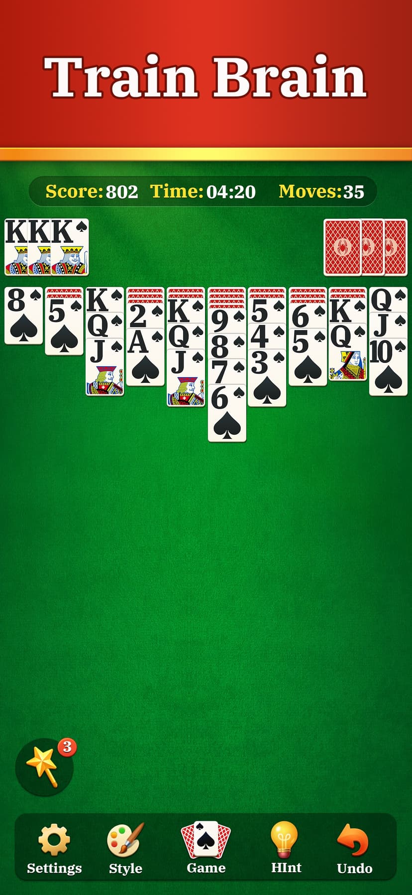 Spider Solitaire Zen Card Game screenshot 2 - screenshot