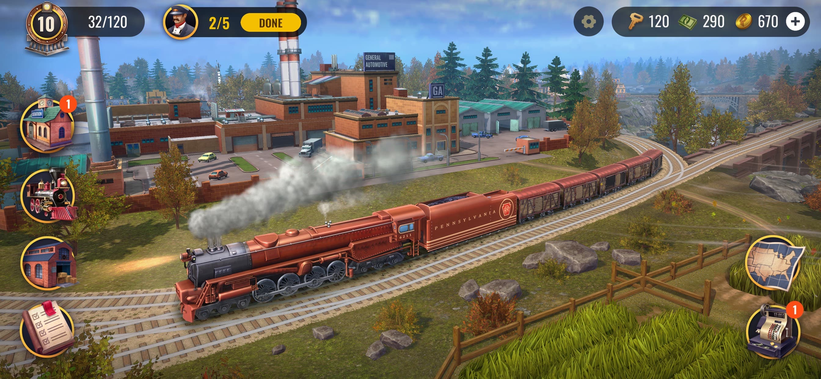 Railroad Empire: Train Game screenshot 6 - screenshot