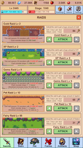 Idle Sword Master screenshot 5 - screenshot