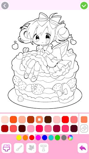 Cute Drawing : Anime Color Fan screenshot 5 - screenshot