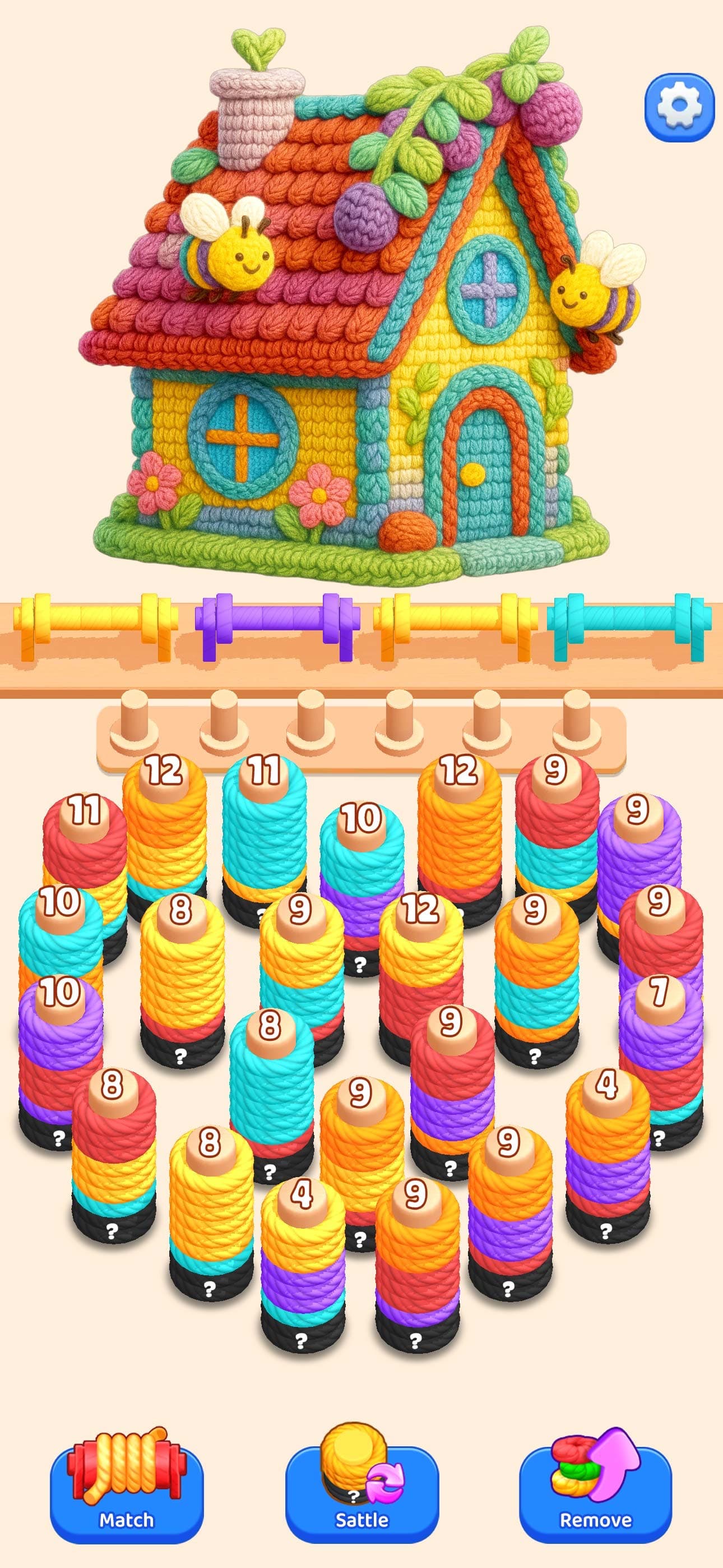 Wool Art - Yarn Puzzle Game 3D screenshot 2 - screenshot