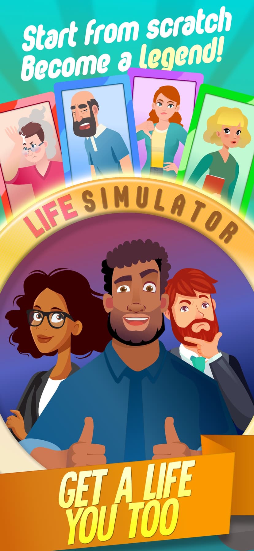 Life Simulator: Role Playing screenshot 1 - screenshot