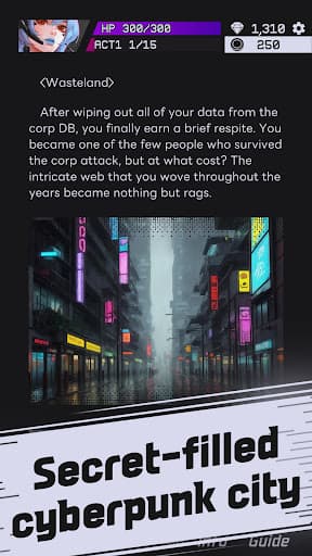 Phantom City: Text RPG screenshot 13 - screenshot