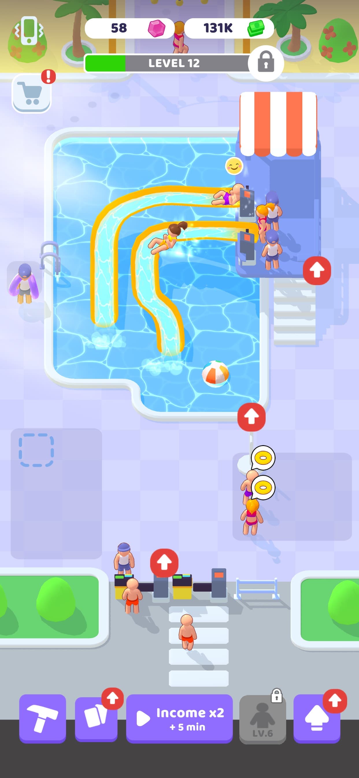 My Aquapark: Idle Water Empire screenshot 3 - screenshot
