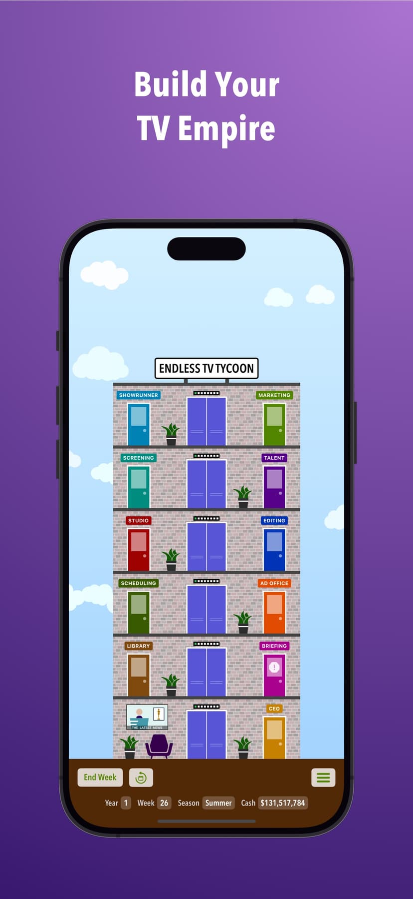 Endless TV Tycoon screenshot 2 - screenshot