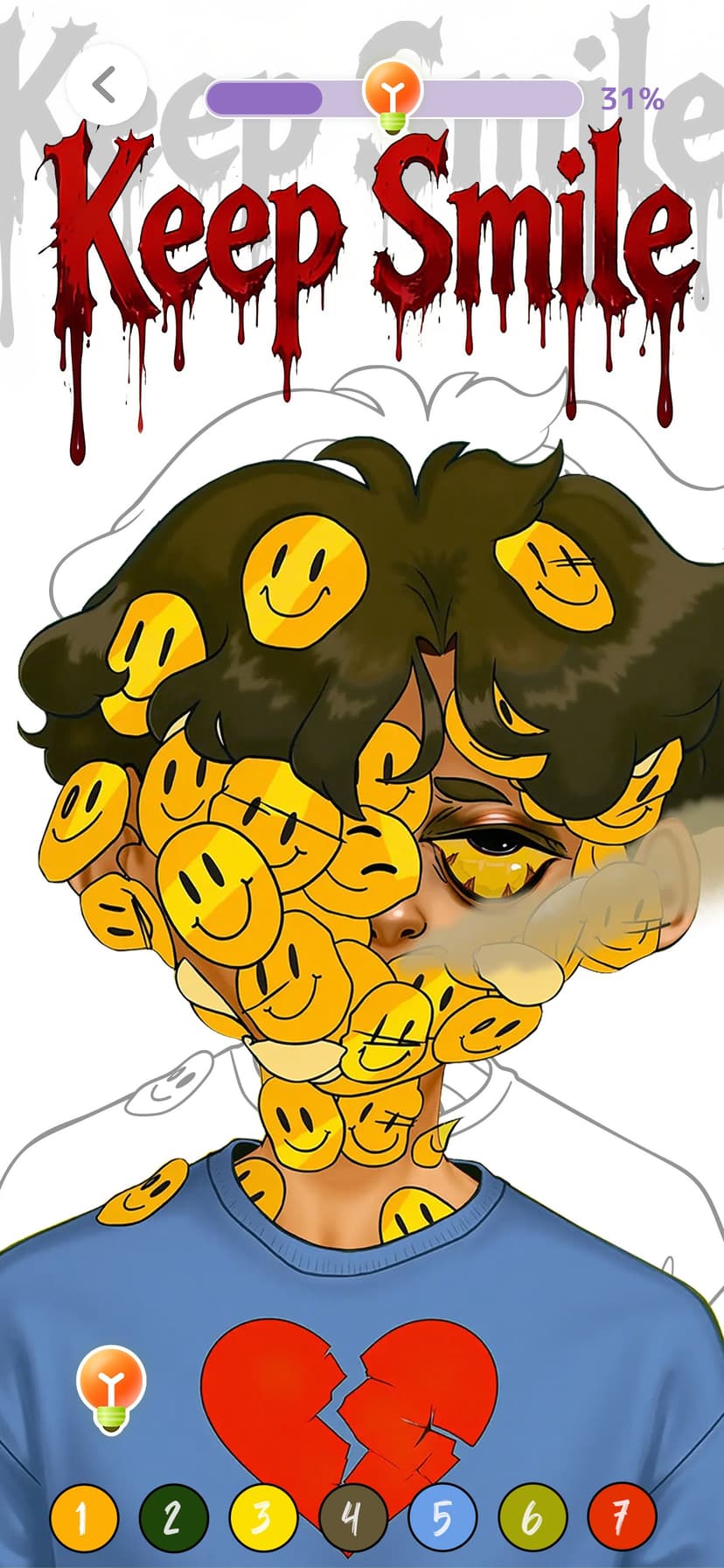 Meme Color: Paint by Number screenshot 6 - screenshot
