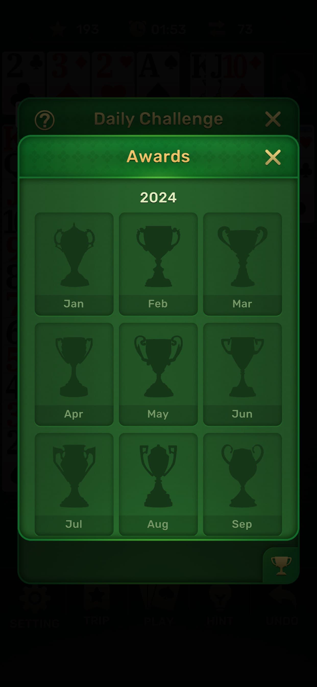 Classic Solitaire:Brain Games screenshot 1 - screenshot