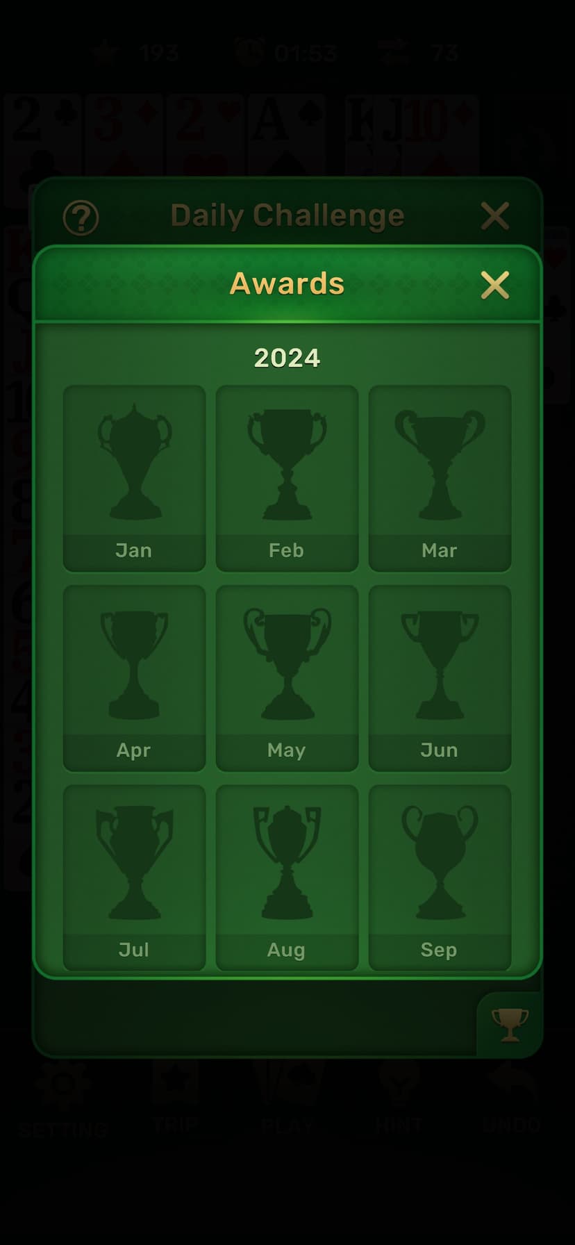 Classic Solitaire:Brain Games screenshot 1 - screenshot