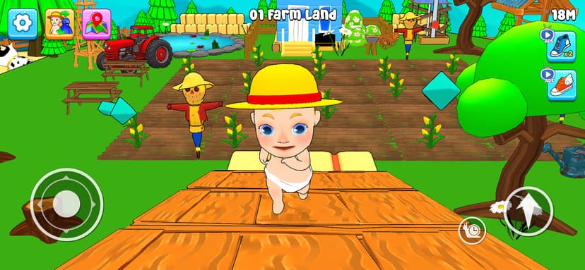 Only Parkour: Babby Go screenshot 1 - screenshot