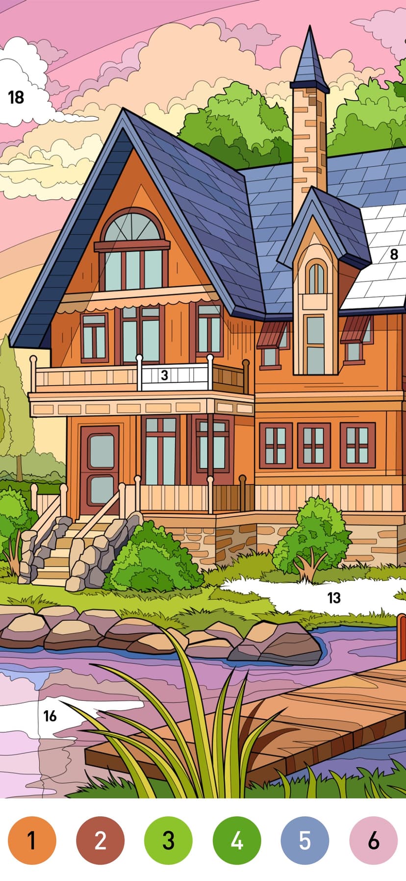 House Color - Paint by number screenshot 5 - screenshot
