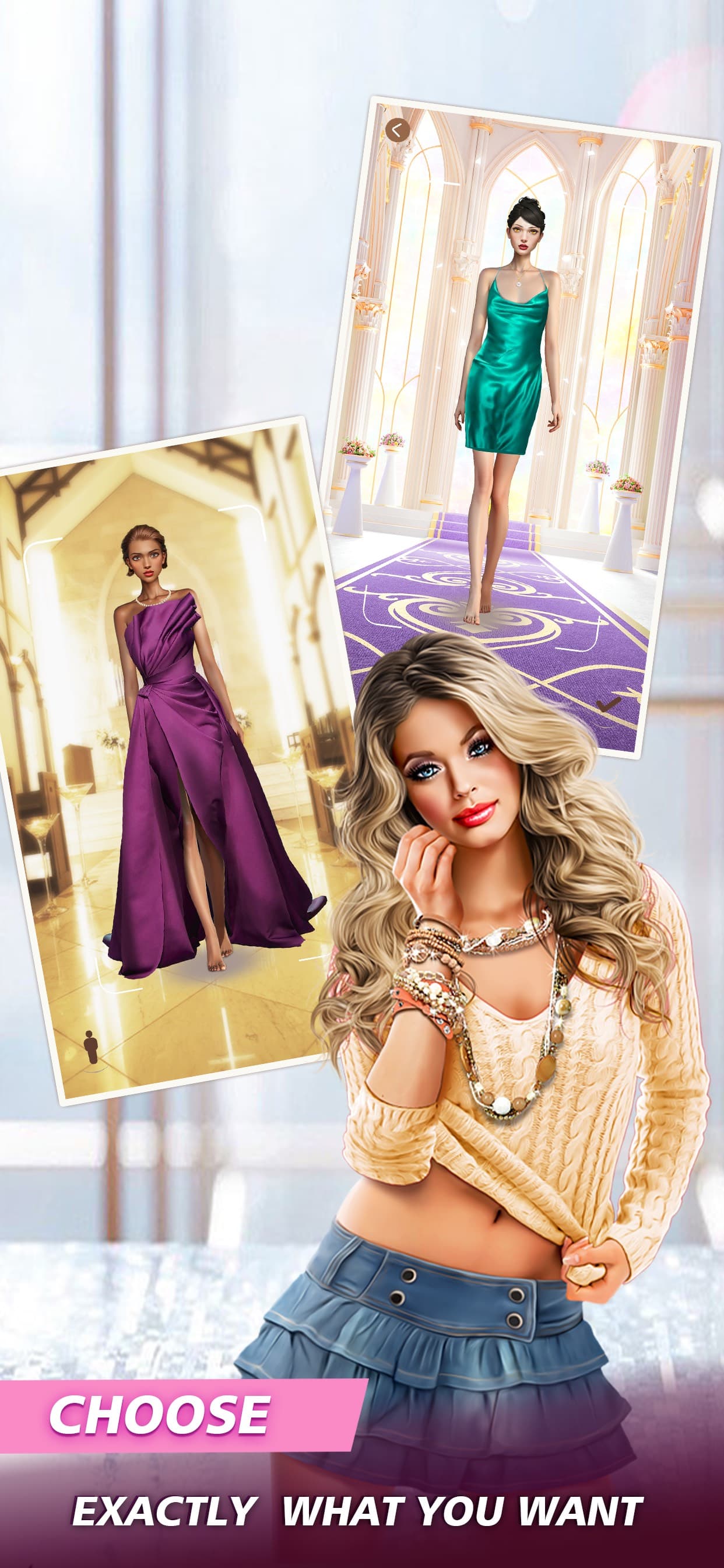 Fashion dress up:girl makeover screenshot 2 - screenshot
