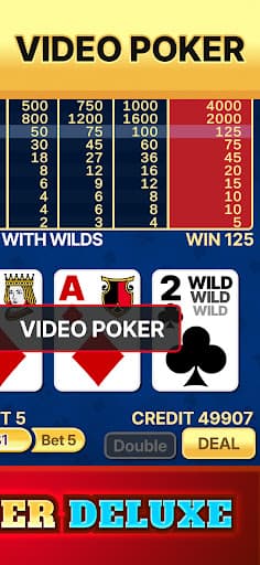 Video Poker Deluxe screenshot 2 - screenshot