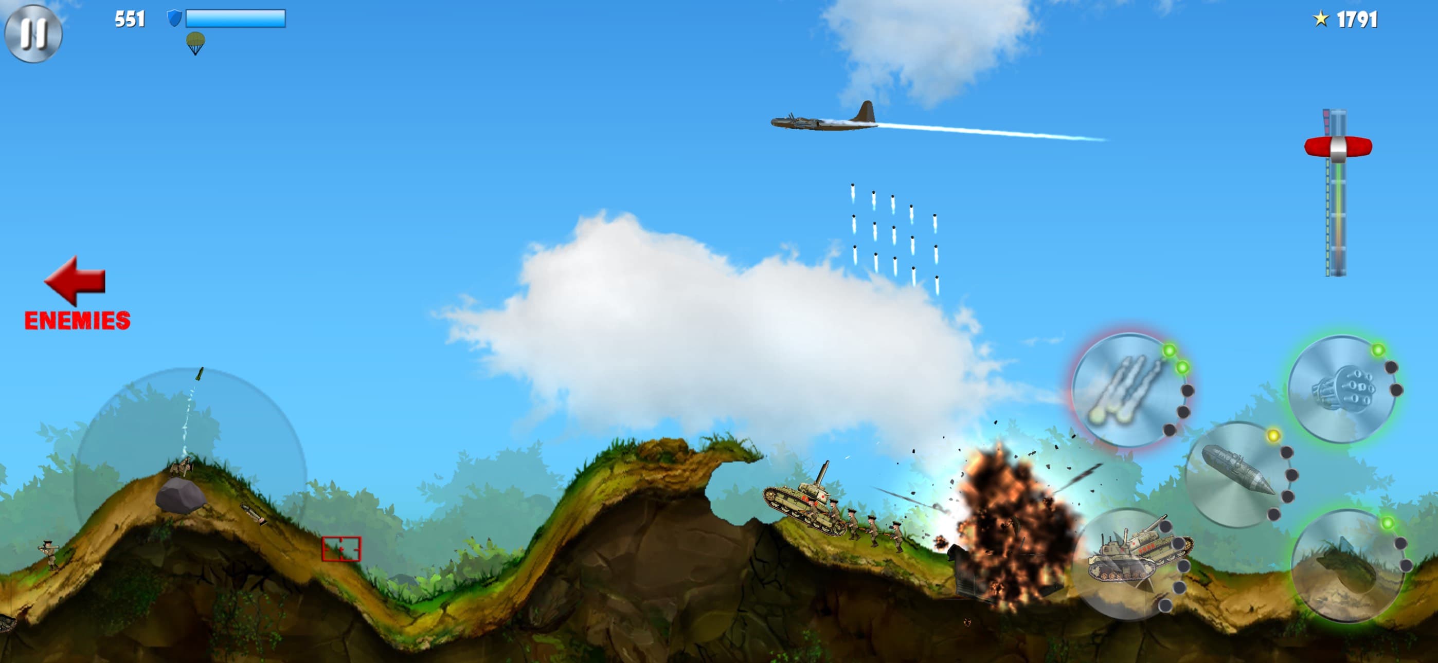 Carpet Bombing 3 screenshot 1 - screenshot