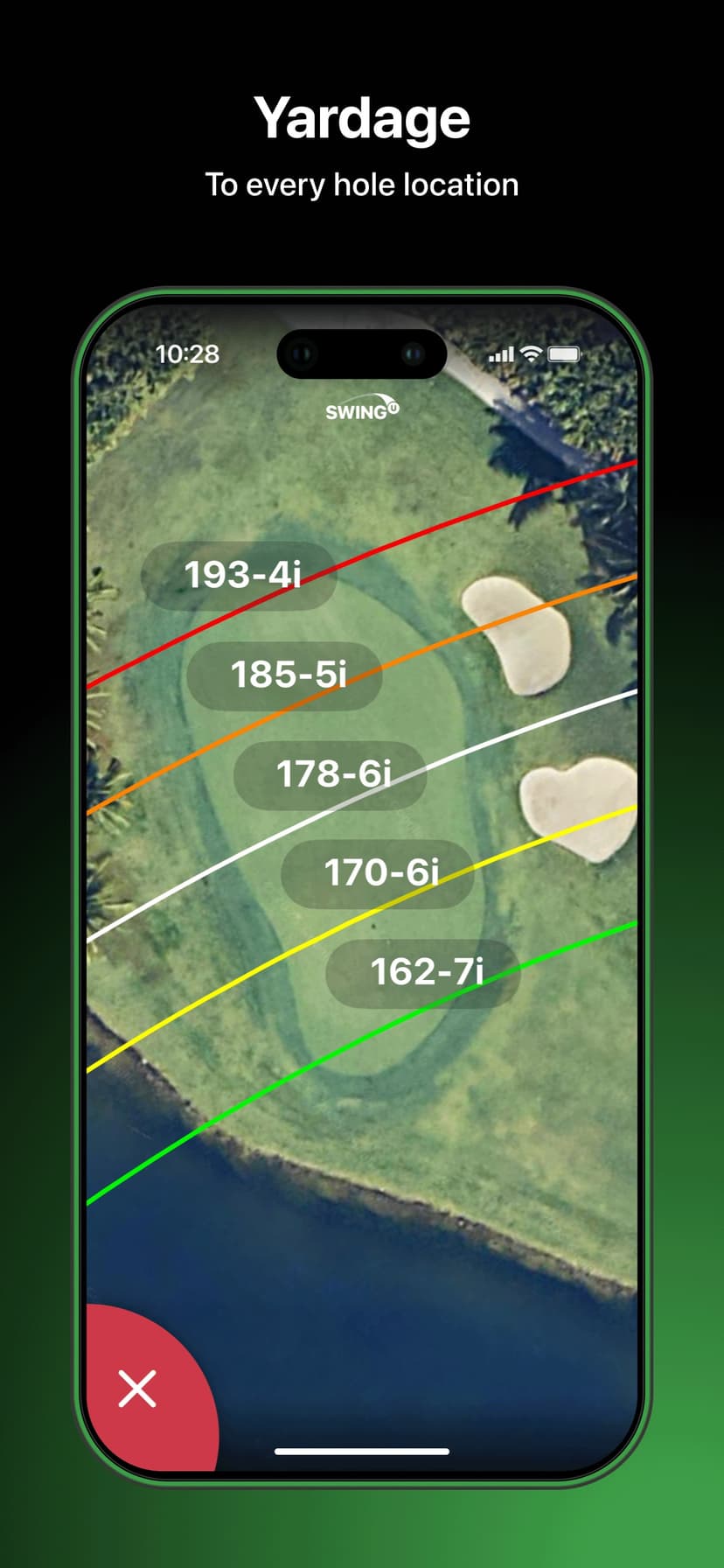 SwingU: Golf GPS Range Finder screenshot 3 - screenshot