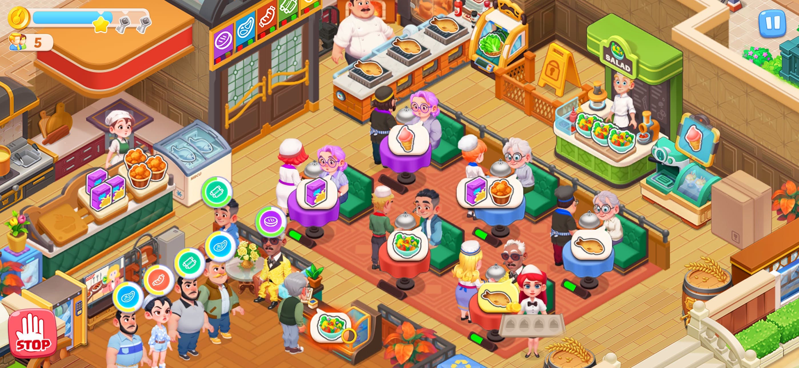 Happy Diner Story™ screenshot 1 - screenshot