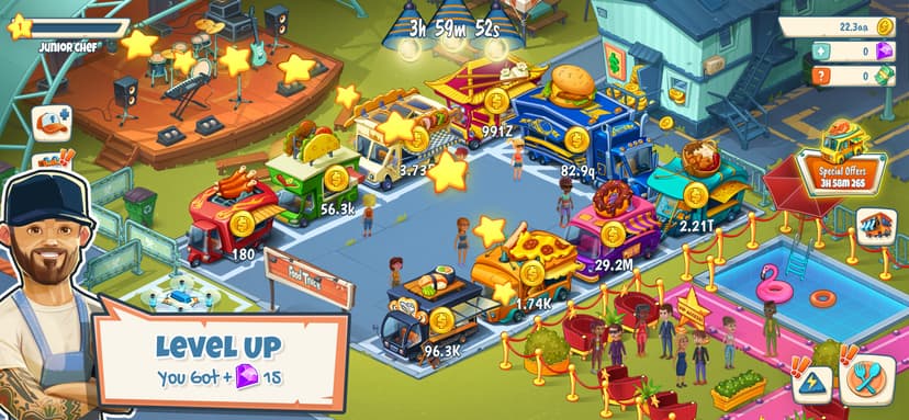 Idle Food Truck Tycoon™ screenshot 5 - screenshot