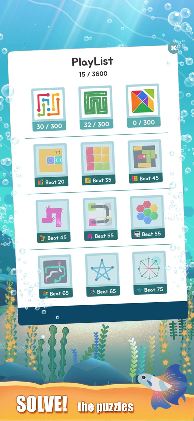 Puzzle Aquarium screenshot 3 - screenshot