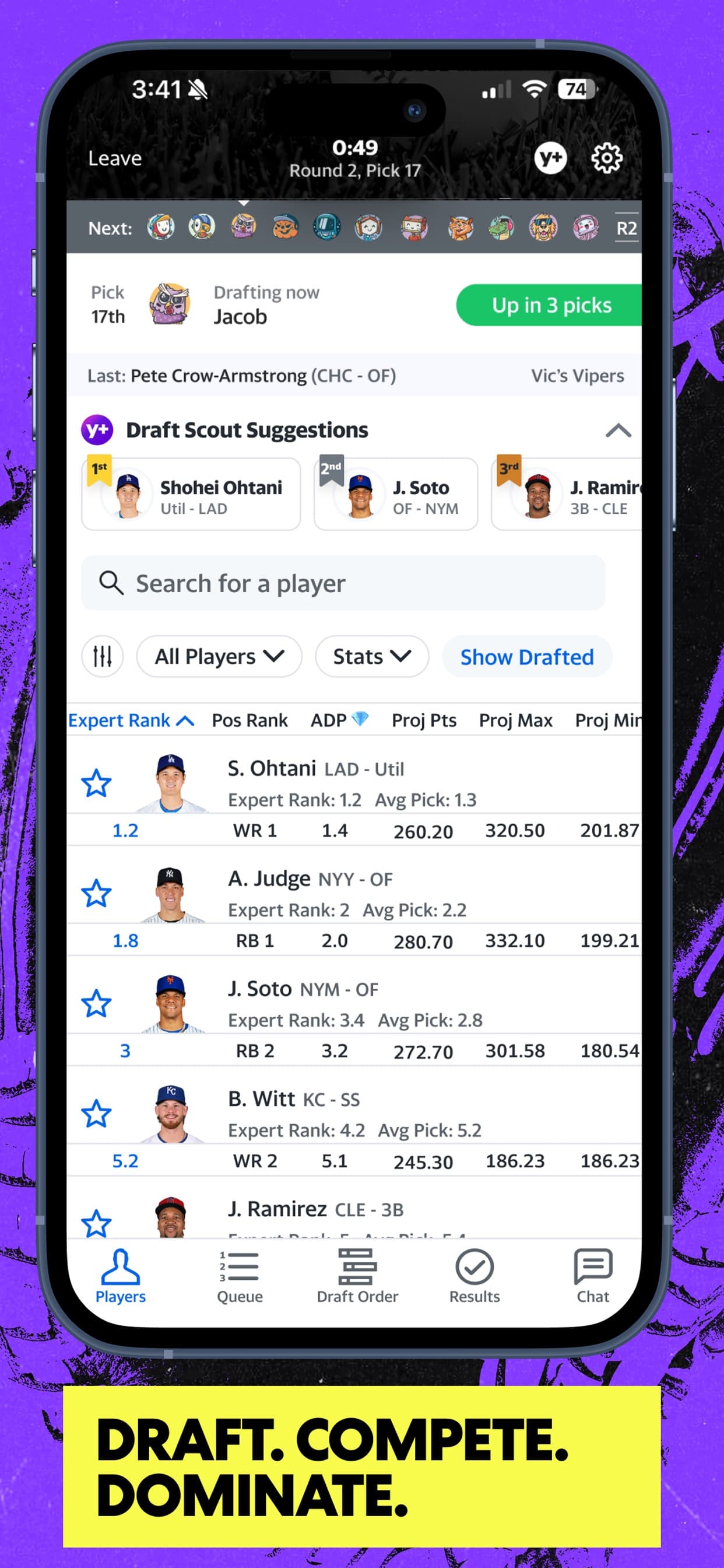 Yahoo Fantasy Sports: NBA, MLB screenshot 2 - screenshot