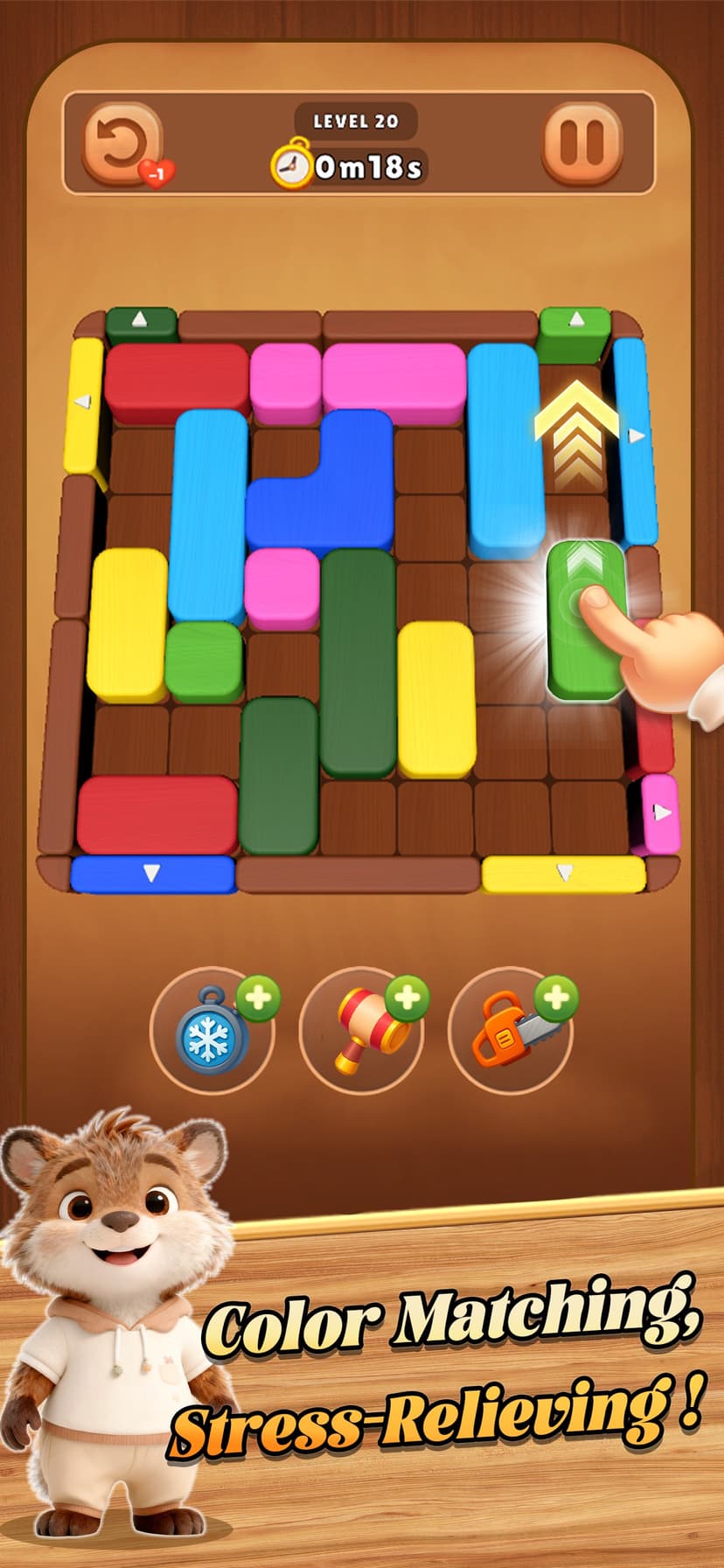 Wood Out:Color Block Jam screenshot 5 - screenshot