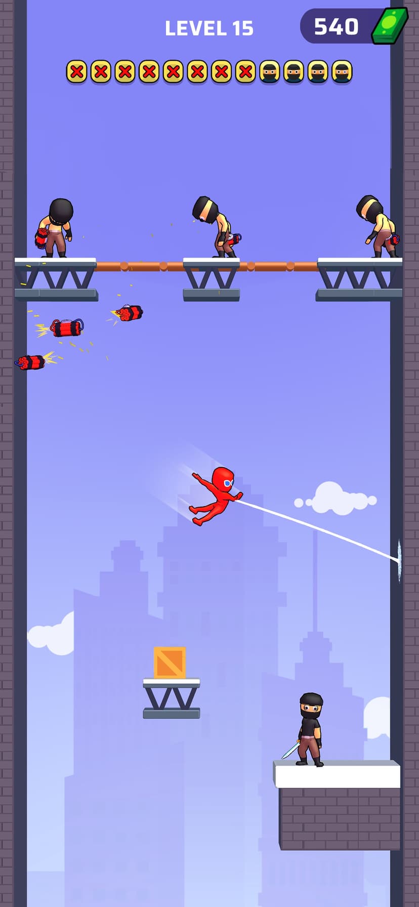 Web Master: Stickman Superhero screenshot 4 - screenshot