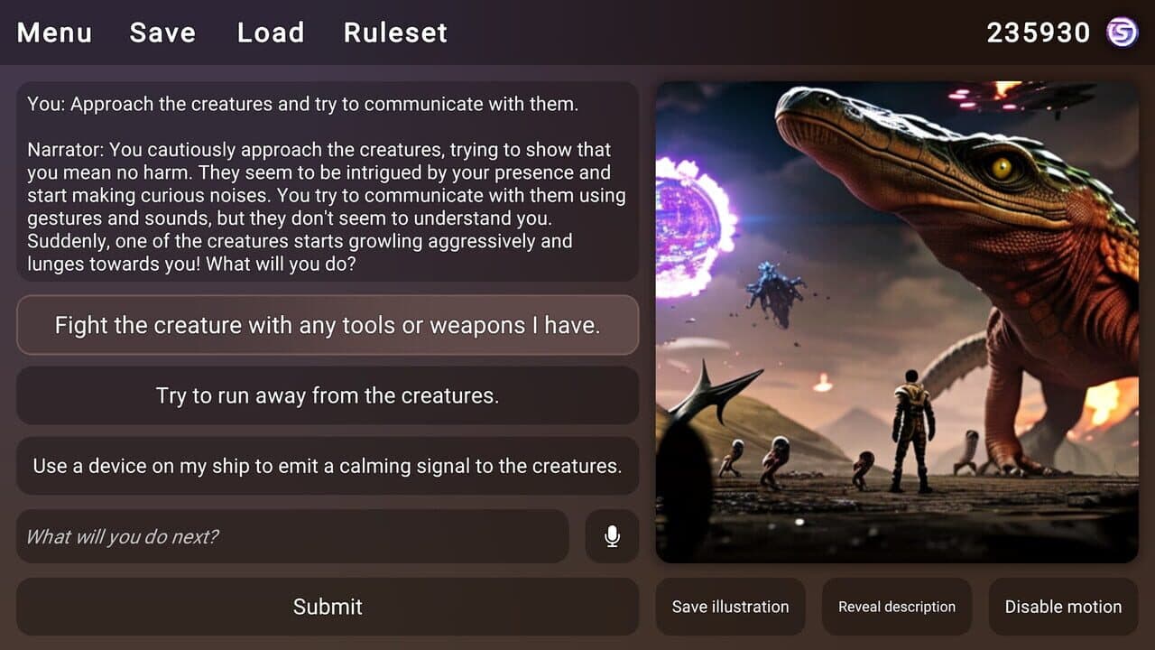 Null - screenshot