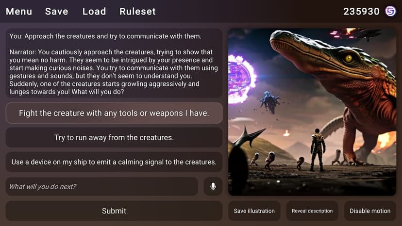 Null - screenshot