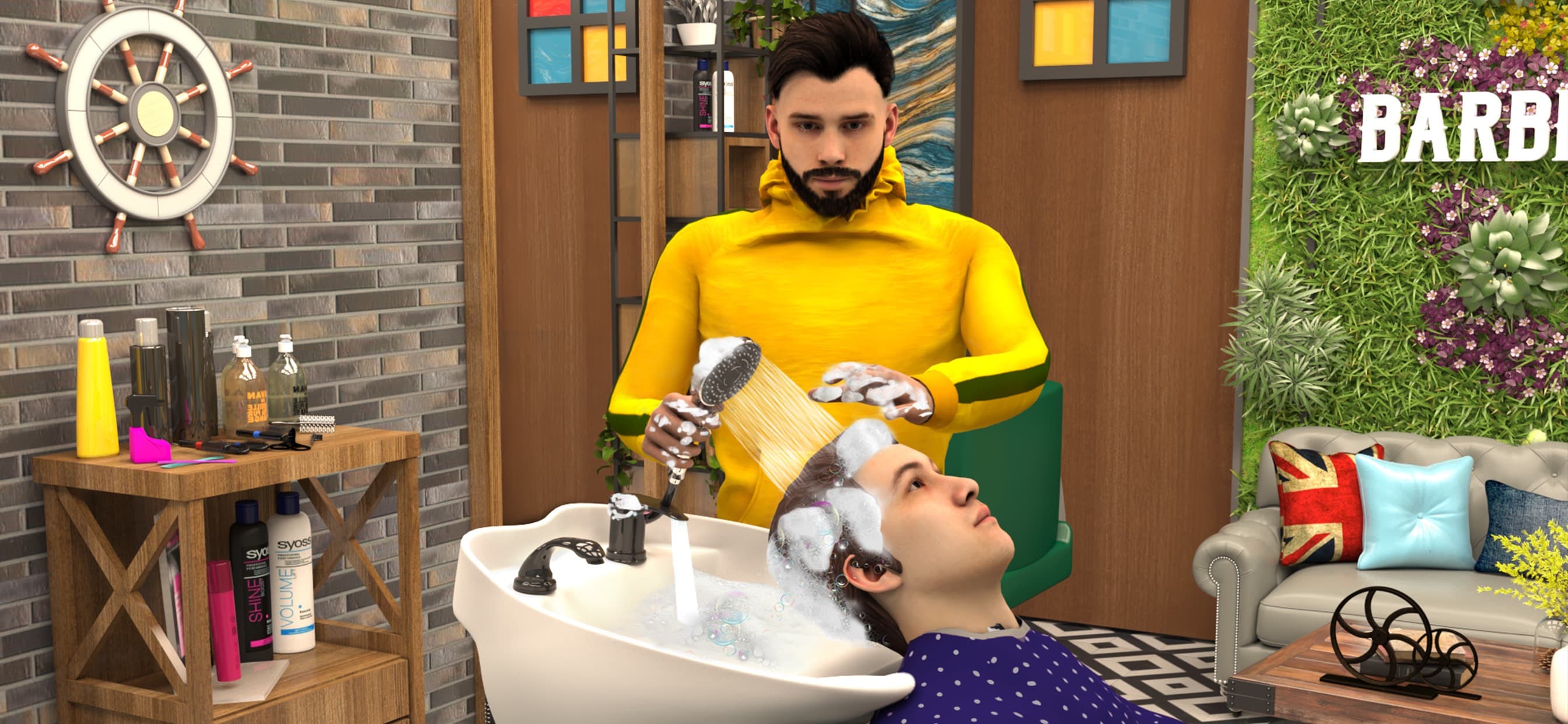 Barber Shop Hair Cut Sim Games screenshot 3 - screenshot