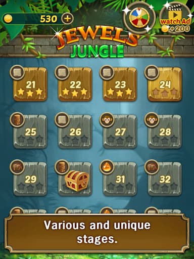 Jewels Jungle : Match 3 Puzzle screenshot 9 - screenshot