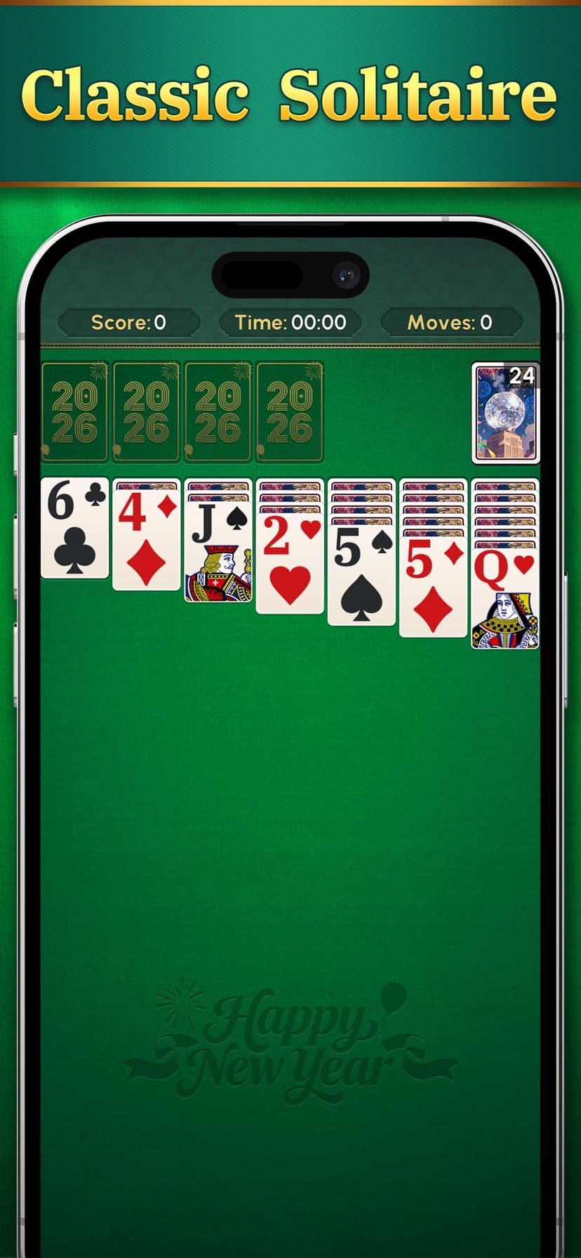 Solitaire-Classic Deluxe Cards screenshot 1 - screenshot