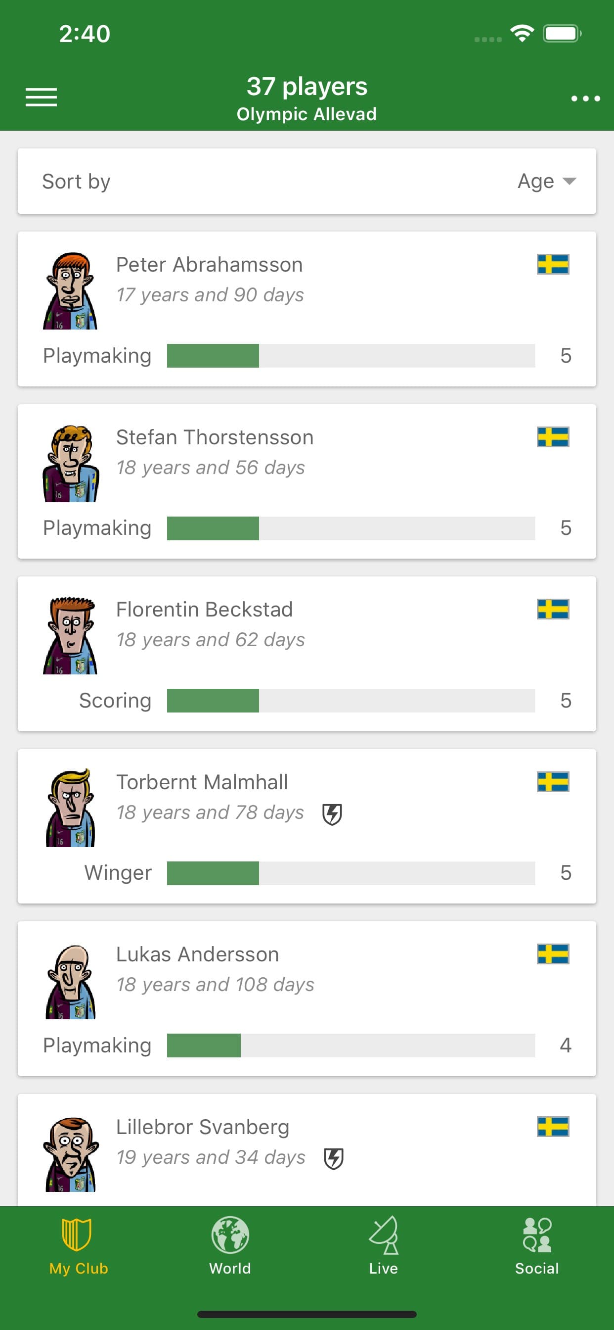 Hattrick Football Manager Game screenshot 2 - screenshot