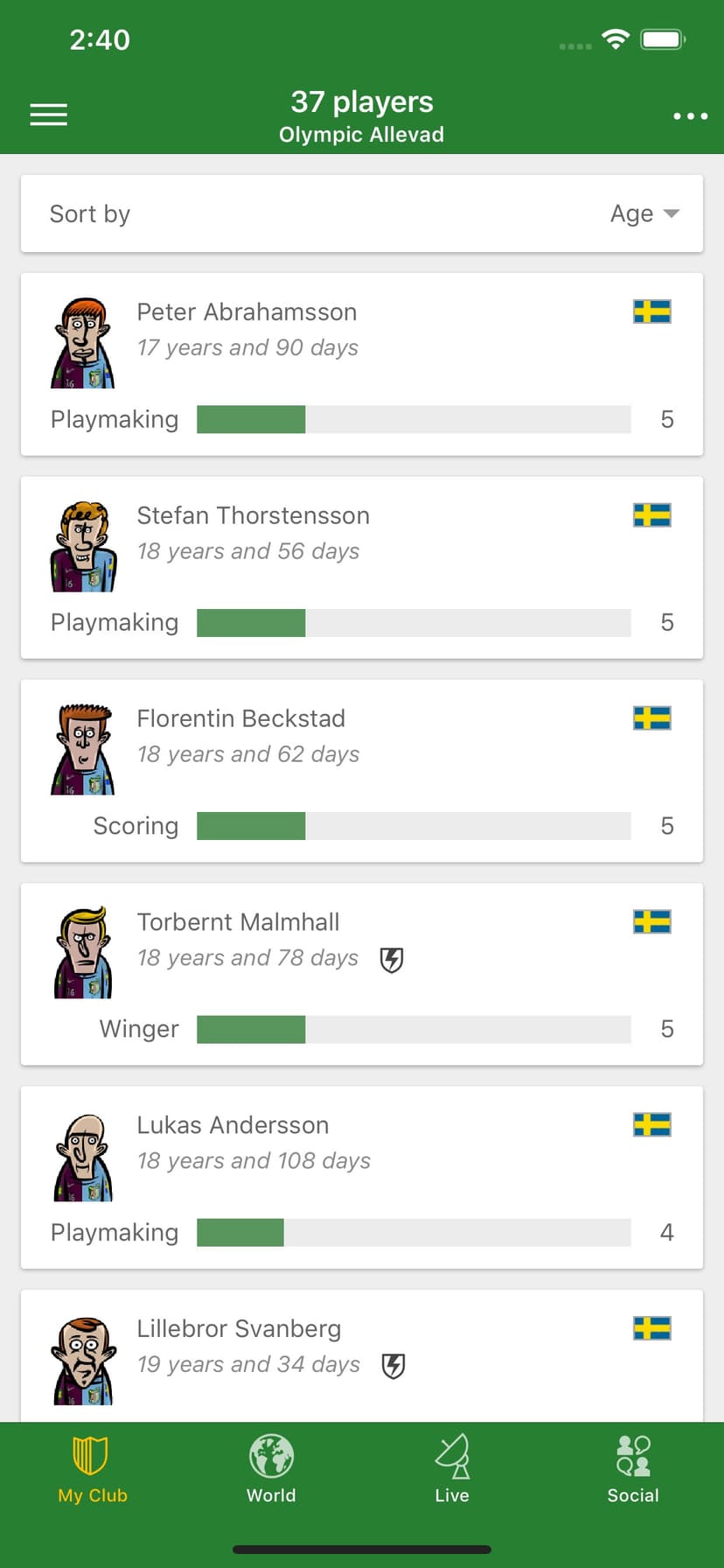 Hattrick Football Manager Game screenshot 2 - screenshot